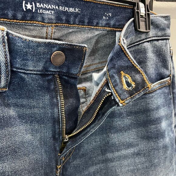 Banana Republic legacy slim denim jeans size 31/32 - Picture 7 of 12